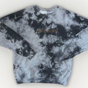 Taylor Swift Folklore Album Tie-Dye Crewneck Sweatshirt Official Merch Size Med